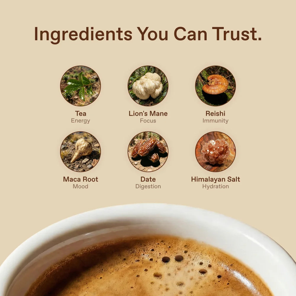 Powered by Adaptogens for Clean Energy